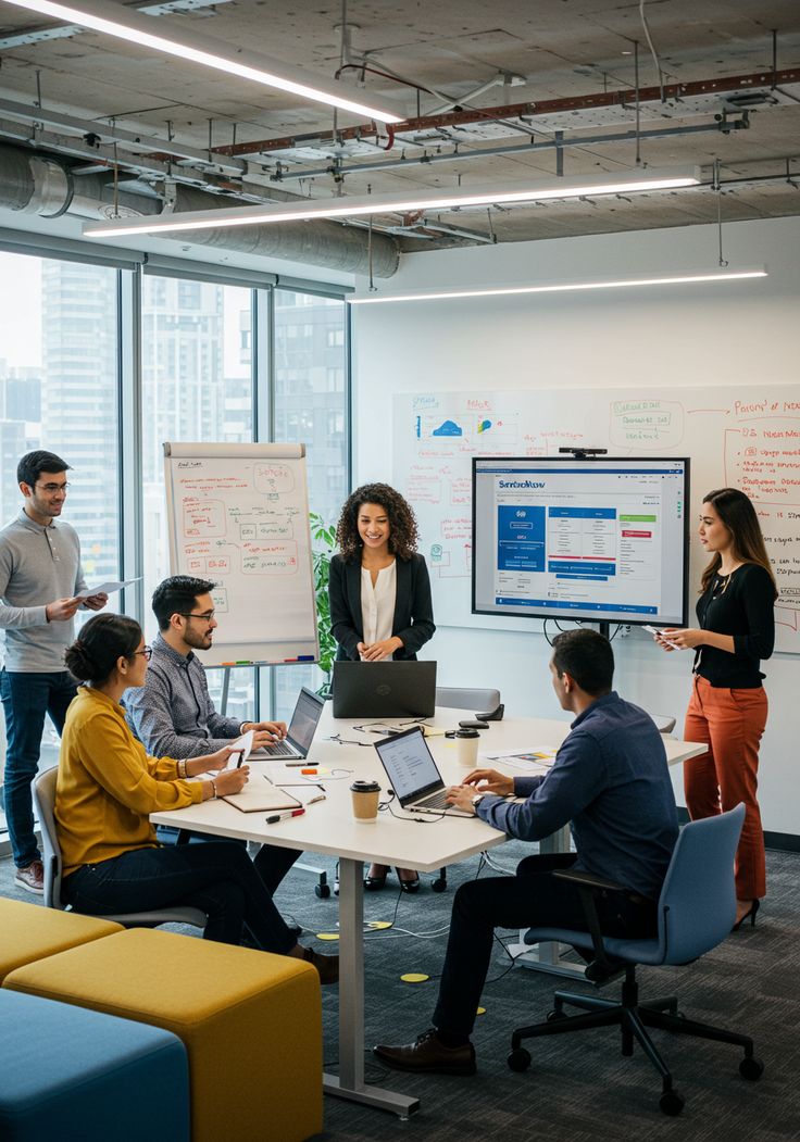 Consulting Team at Work